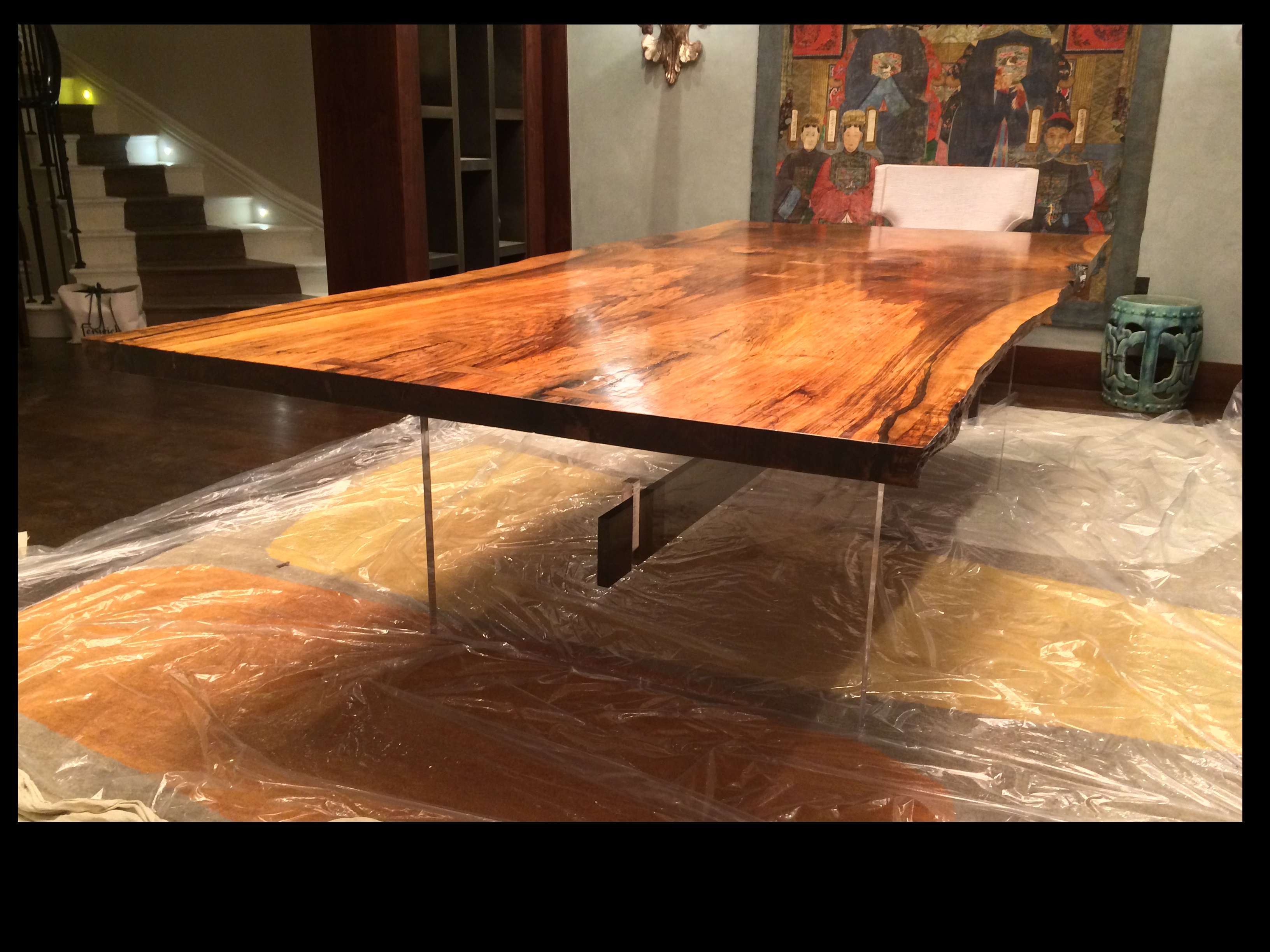 Walnut Dining table.